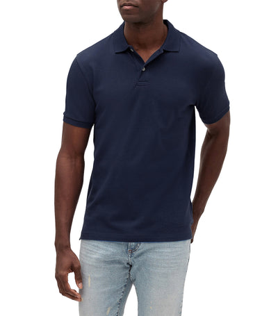 Solid Pique Polo Tapestry Navy