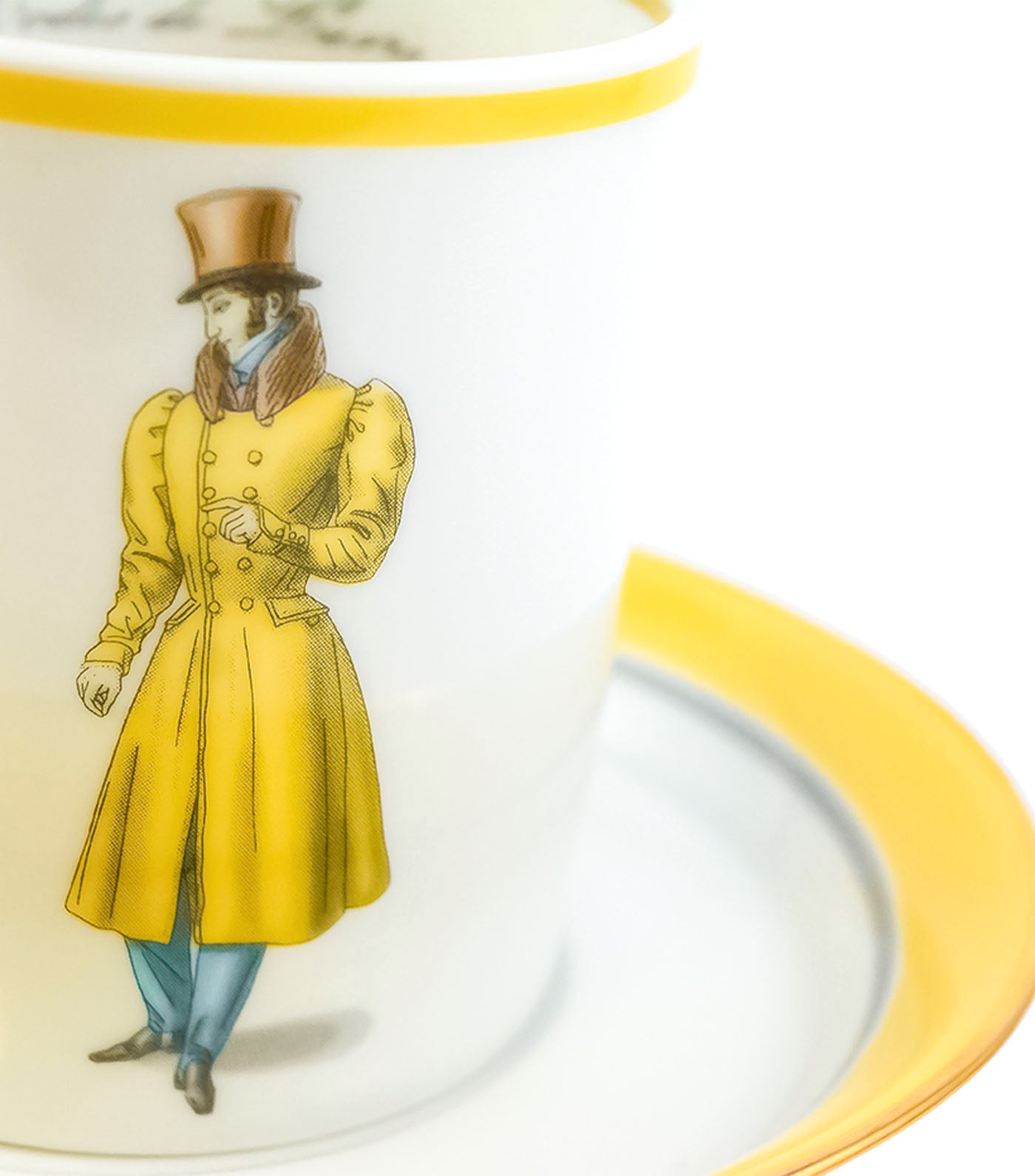 imperial porcelain modes de paris 1827 teacup and saucer heraldic