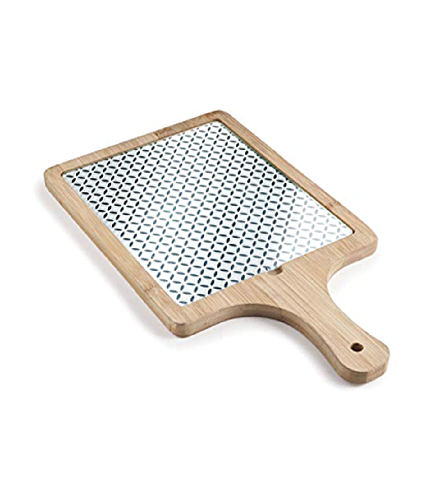 Glass and Bamboo Board Square