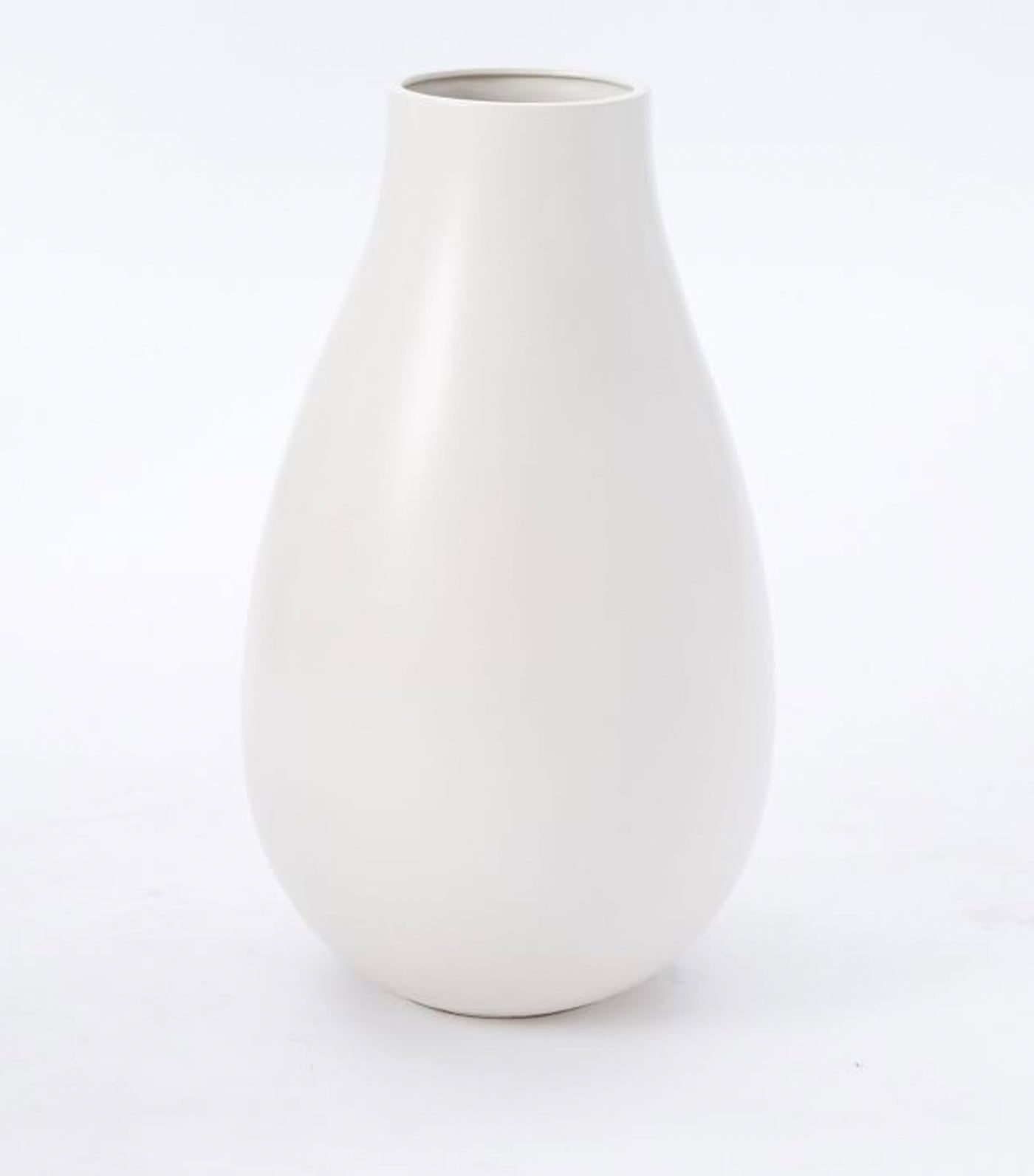 west elm Pure White Ceramic Vase