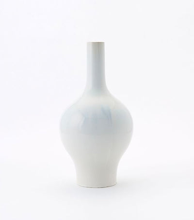 west elm Reactive Glaze Vase - White
