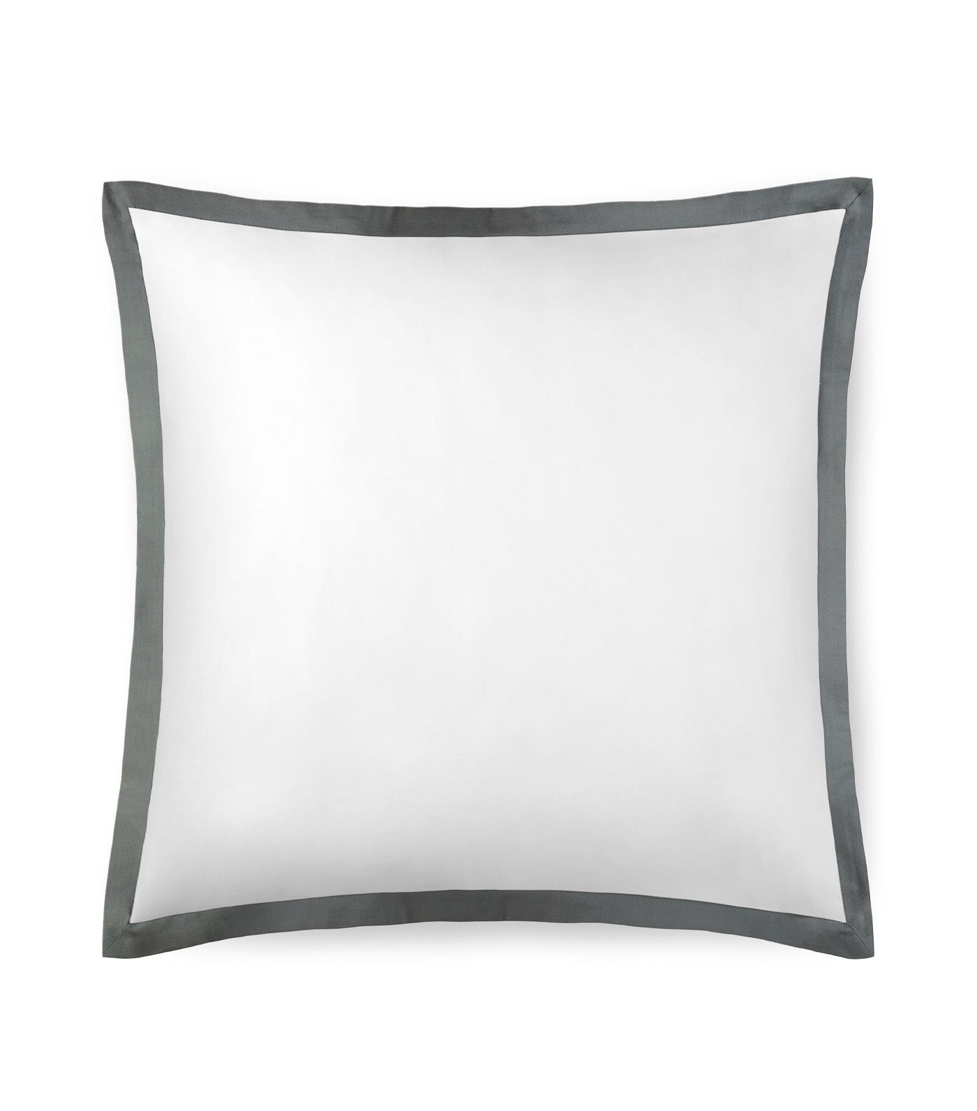 amalia prado euro sham - dark grey