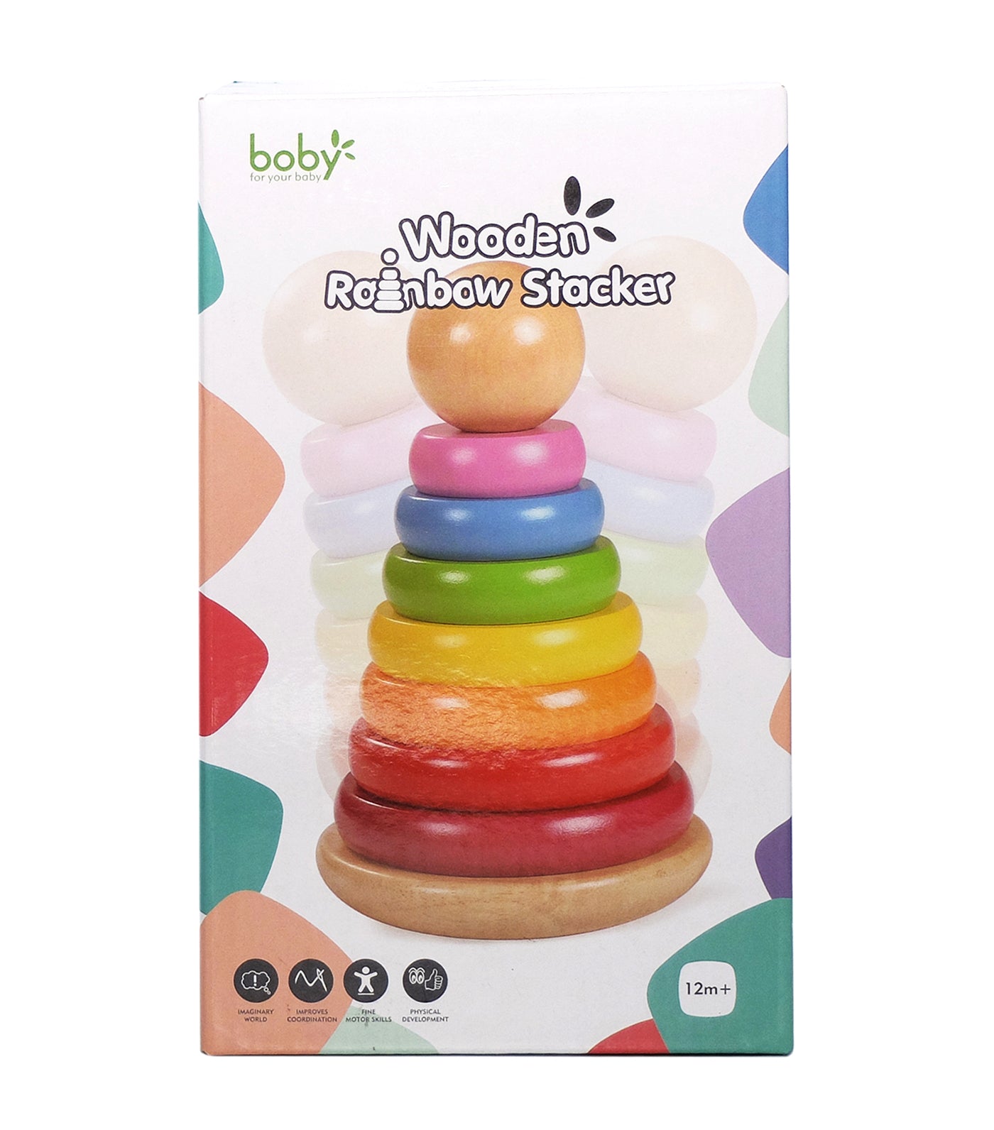 Wooden Rainbow Stacker