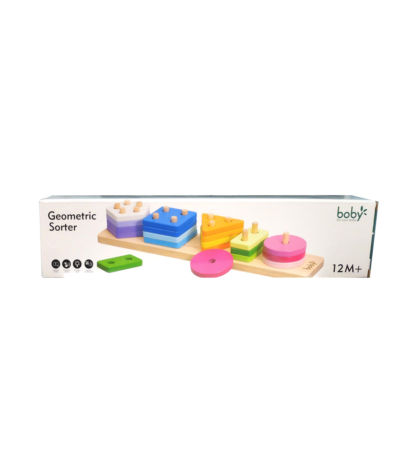 Wooden Geometric Sorter