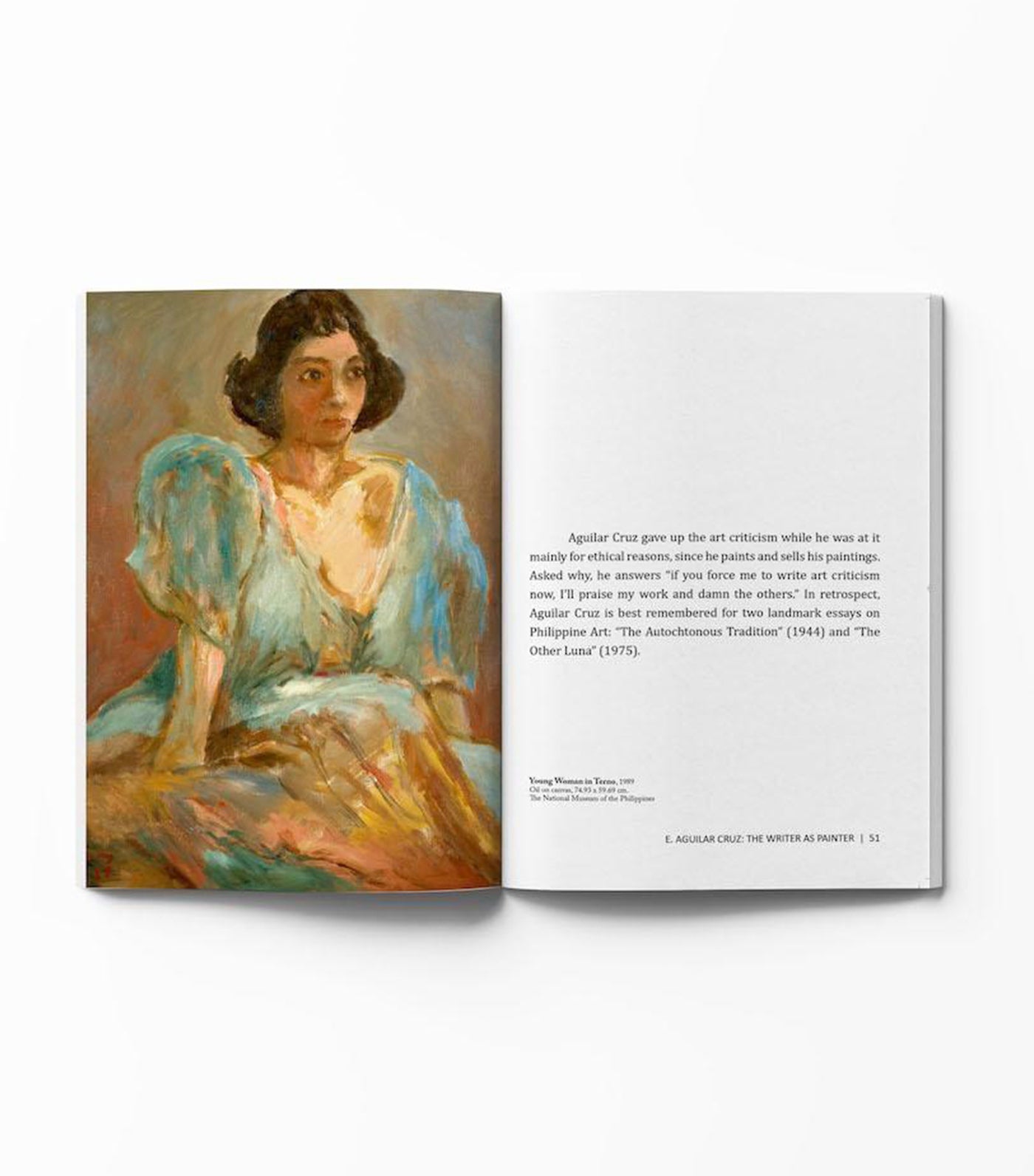 E. Aguilar Cruz: The Writer as Painter by Ambeth R. Ocampo