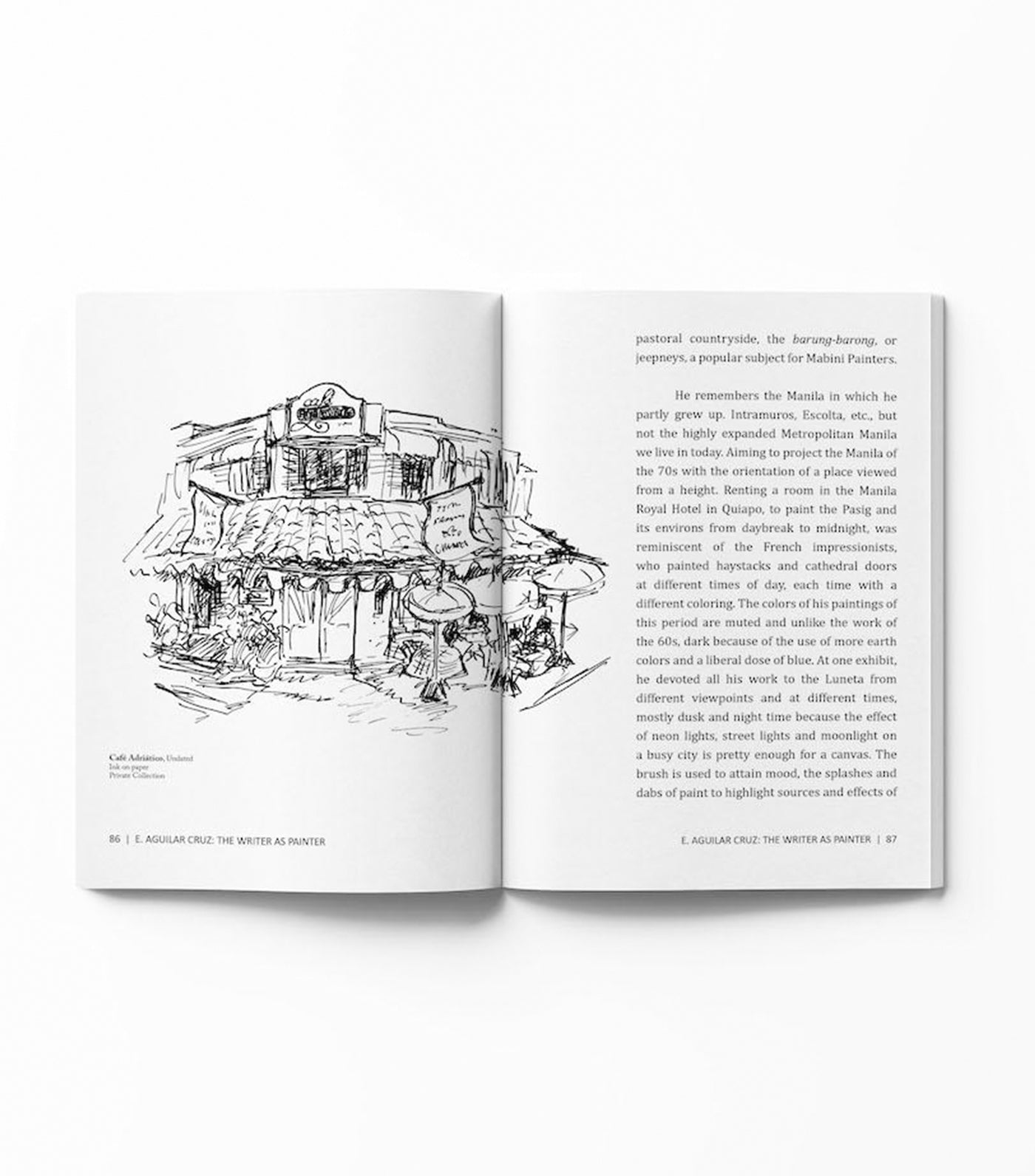 E. Aguilar Cruz: The Writer as Painter by Ambeth R. Ocampo