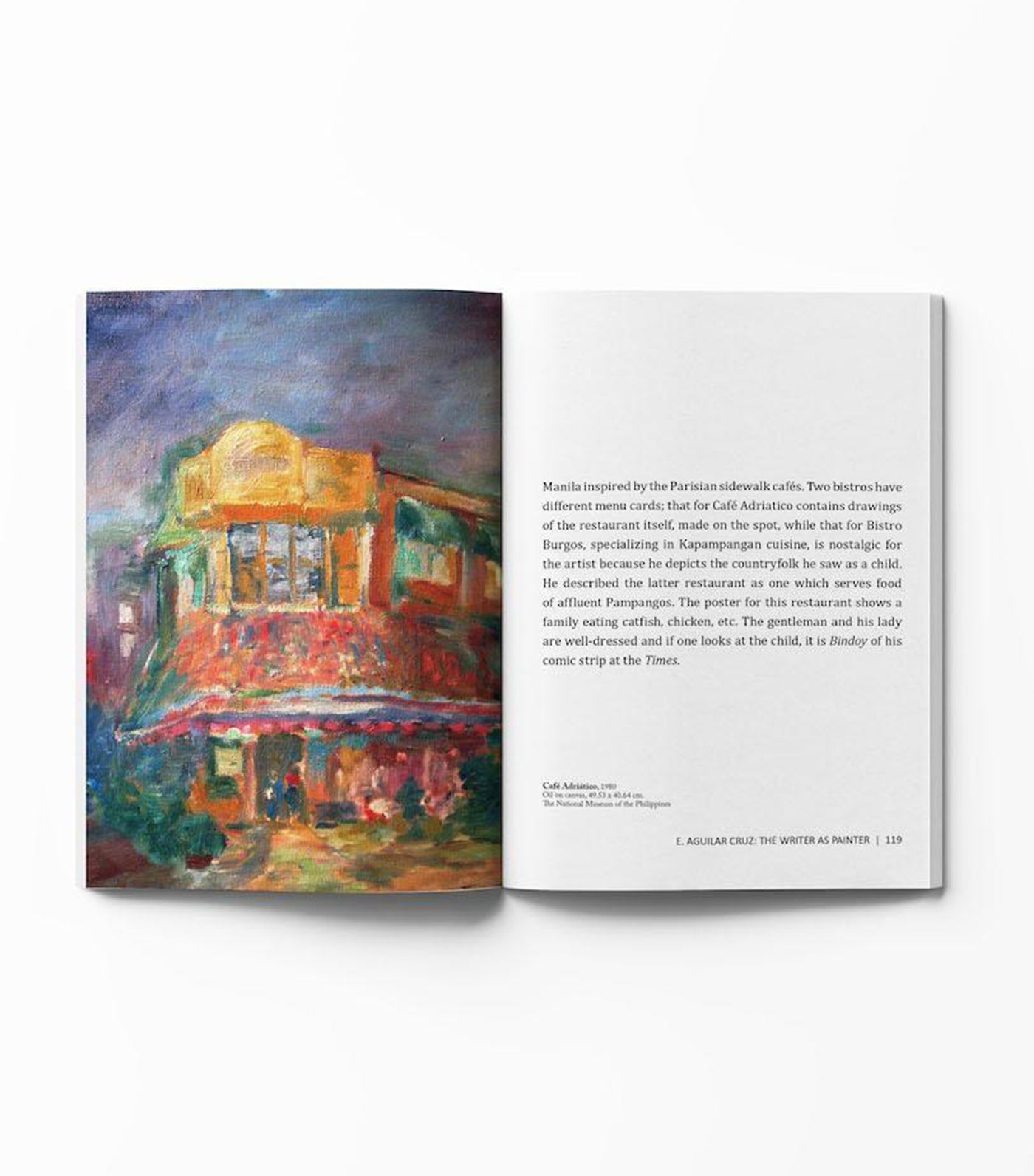 E. Aguilar Cruz: The Writer as Painter by Ambeth R. Ocampo