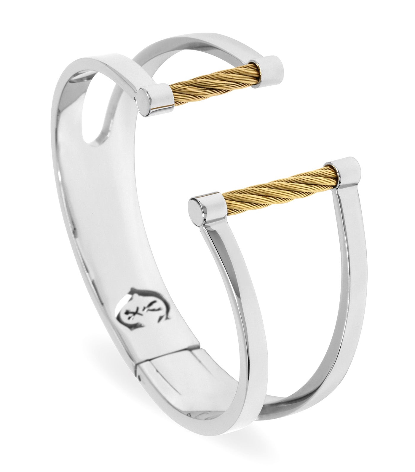 charriol cassis steel & yellow gold