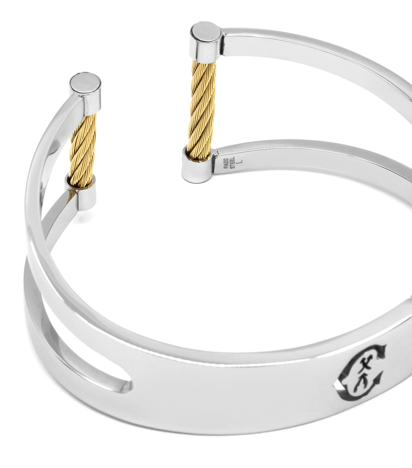 charriol cassis steel & yellow gold