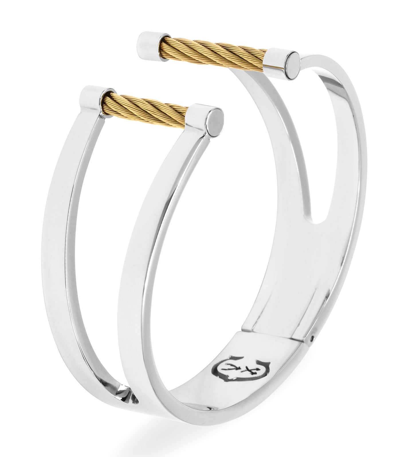 charriol cassis steel & yellow gold