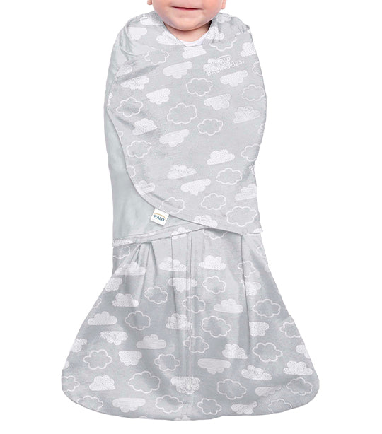 halo® gray clouds sleepsack® swaddle
