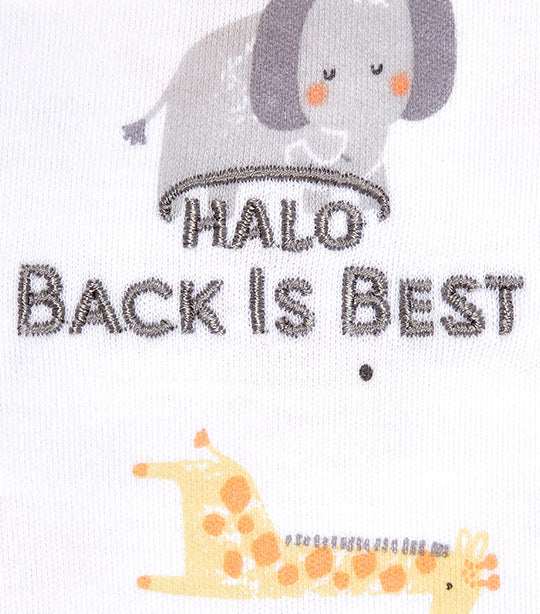 halo® white jungle sleepsack® swaddle