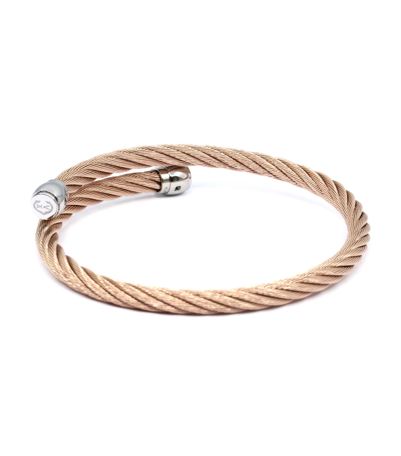 Celtic Bangle Sceau Rose Gold & Silver