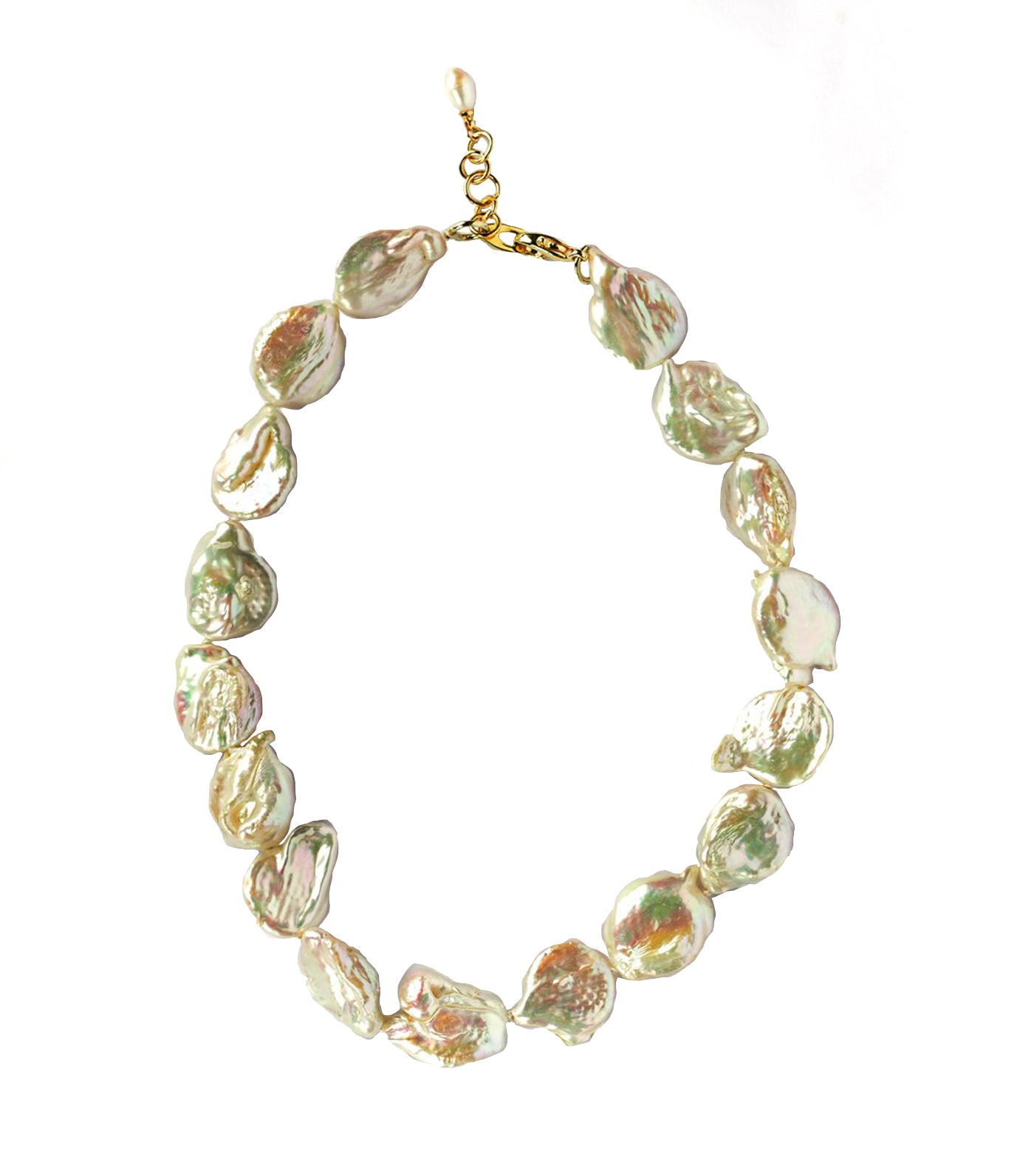 Baroque Pearl Choker White