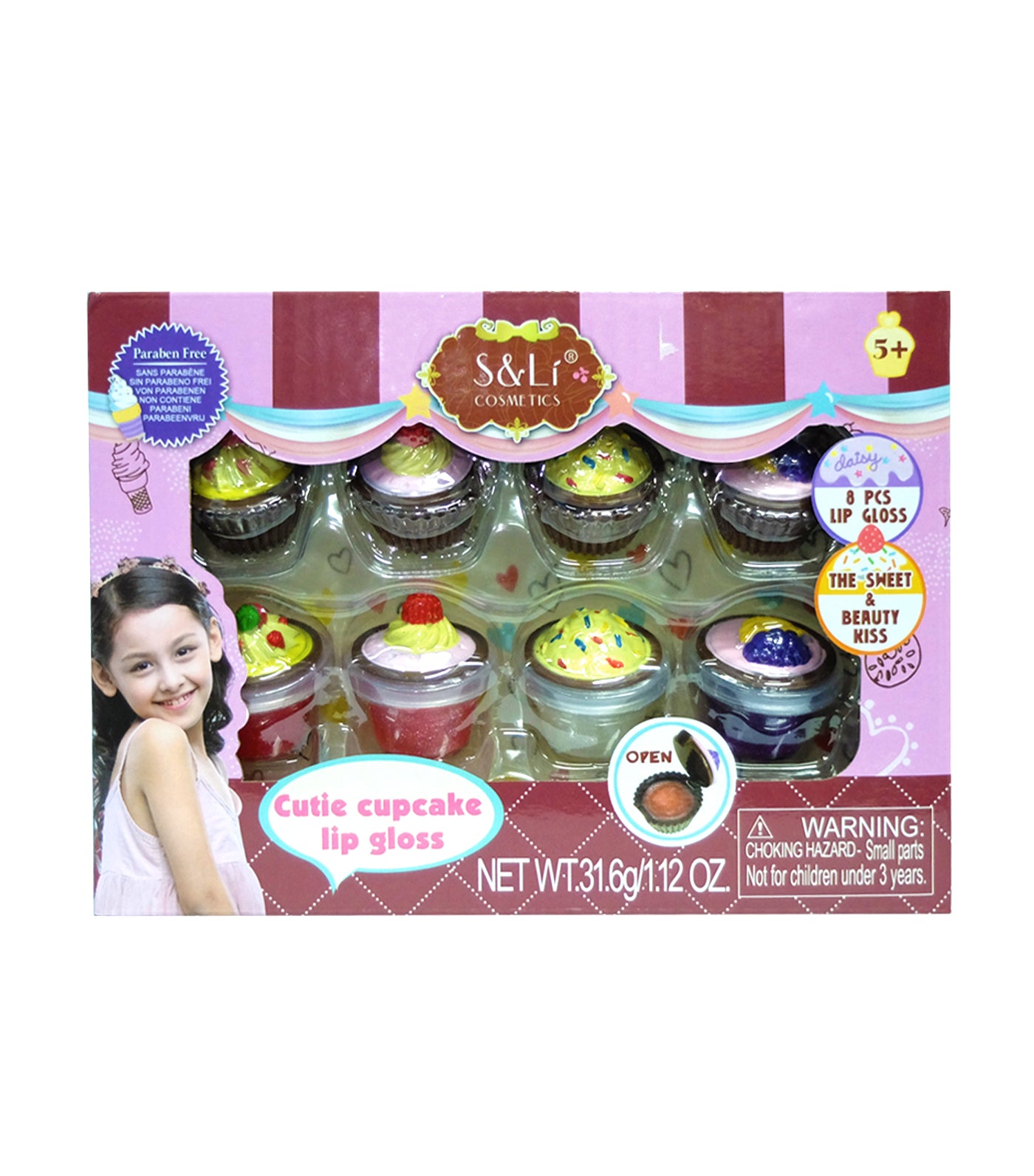 8in1 Cutie Cupcake Lip Gloss