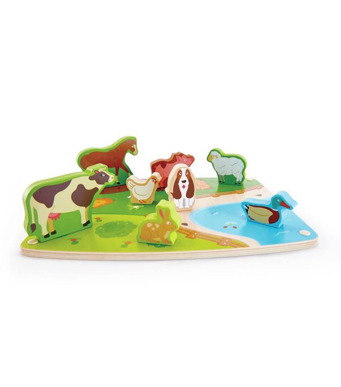 Farm Animal Puzzle And Play