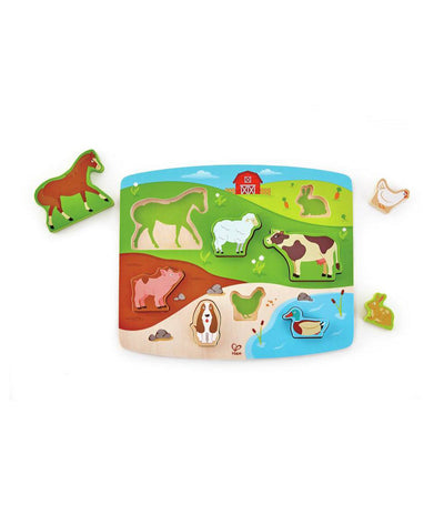 Farm Animal Puzzle And Play