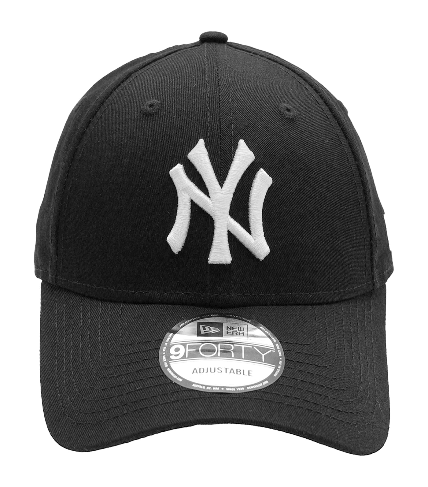 NEW ERA CAP VISOR METALLIC 9FORTY NEW YORK YANKEES Man Black Gold