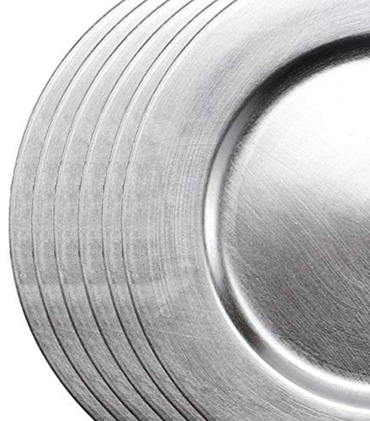 Sugarplum Lifestyle Kate Metallic Charger Plate Collection