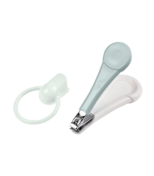 beaba baby nail clippers – green blue