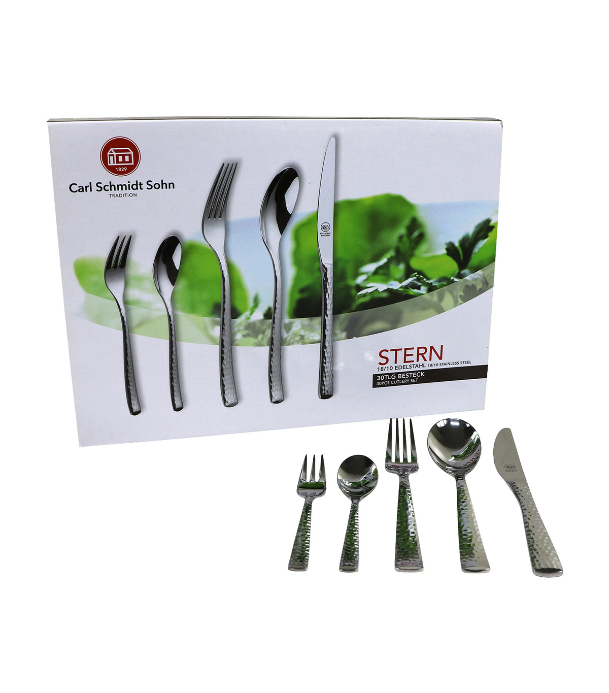 Carl Schmidt Sohn Stern 30-Piece Cutlery Set