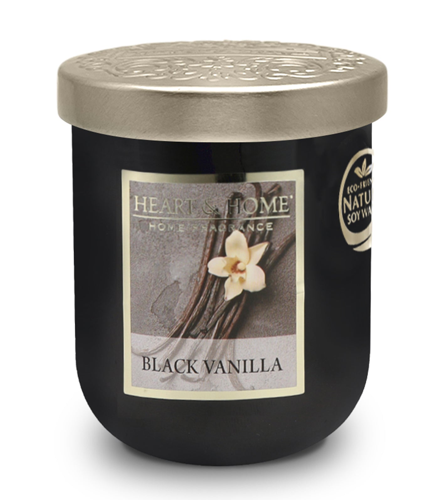 Heart & Home Black Vanilla Eco Soy Candle