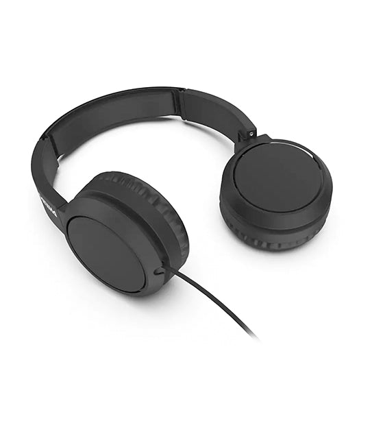 On-Ear Headphones with Microphone Black