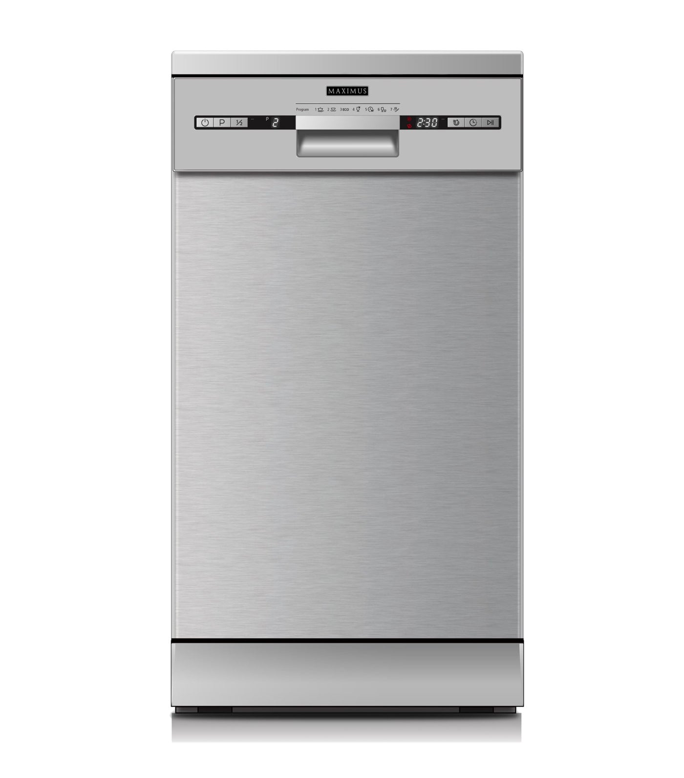 Maximus Freestanding Dishwasher 45cm - Stainless Steel