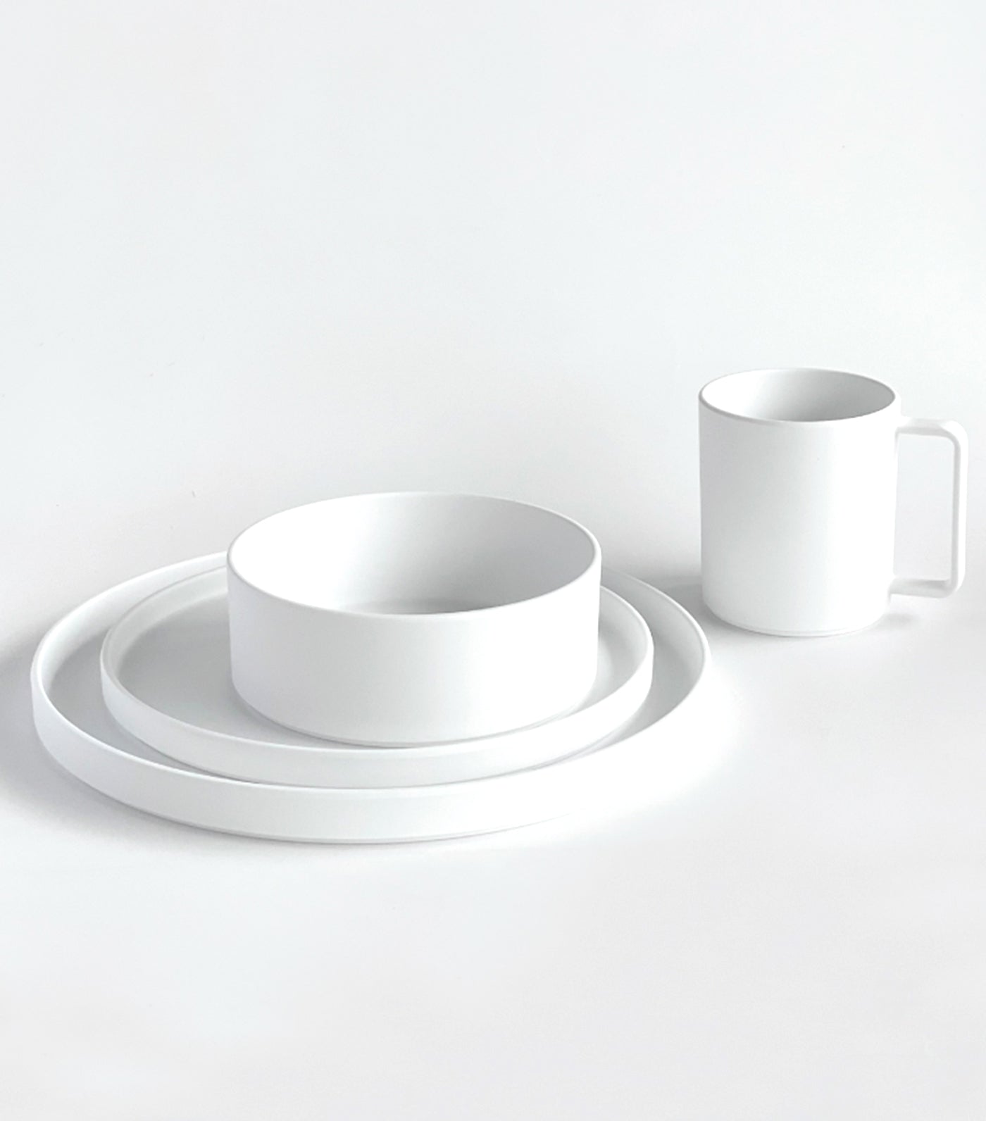 Simpli by Clever Spaces 4-Piece Dinnerware Set