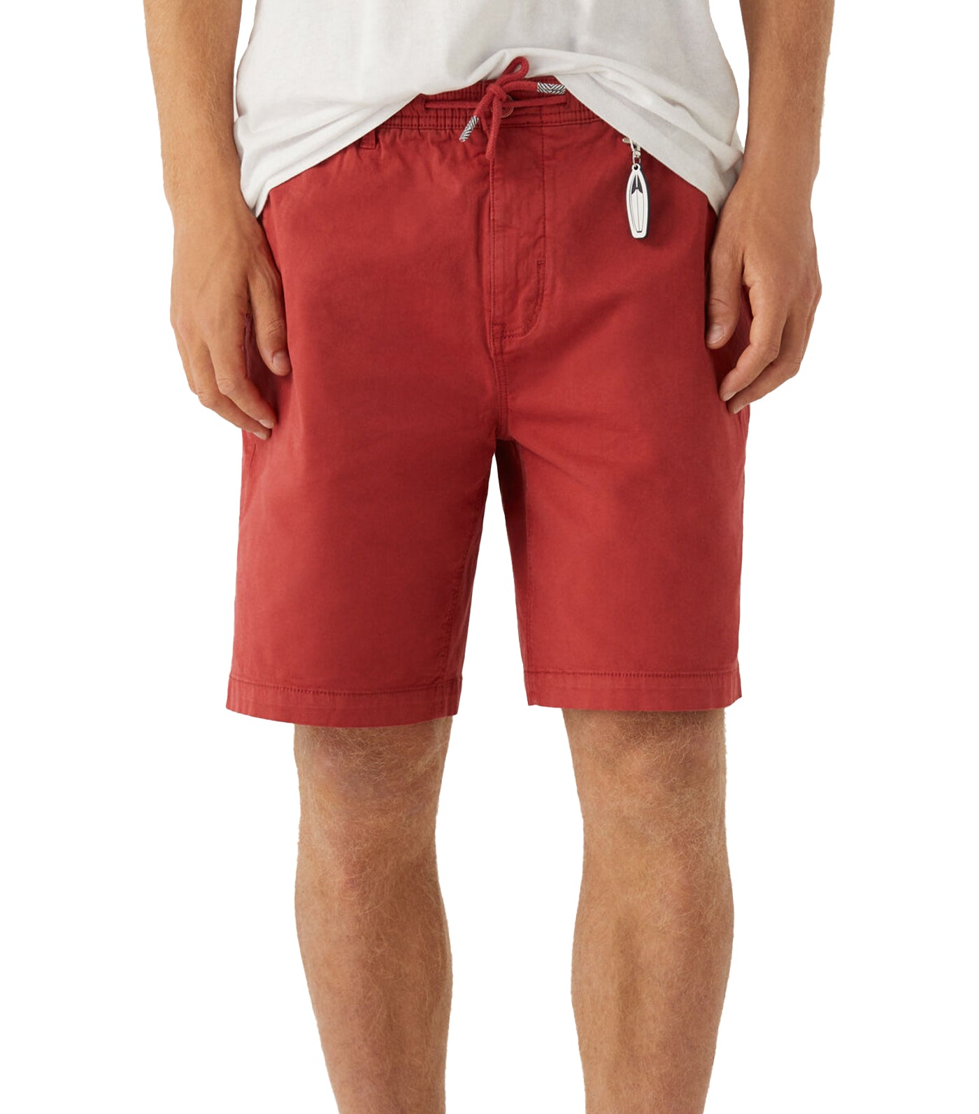 Beach Bermuda Shorts Keyring Red