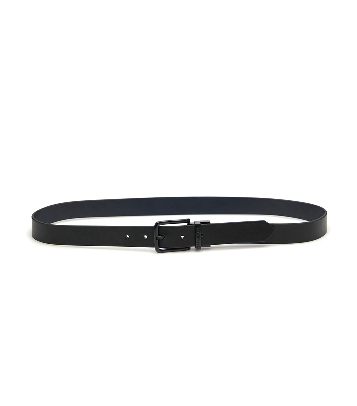 Reversible Faux Leather Belt Black