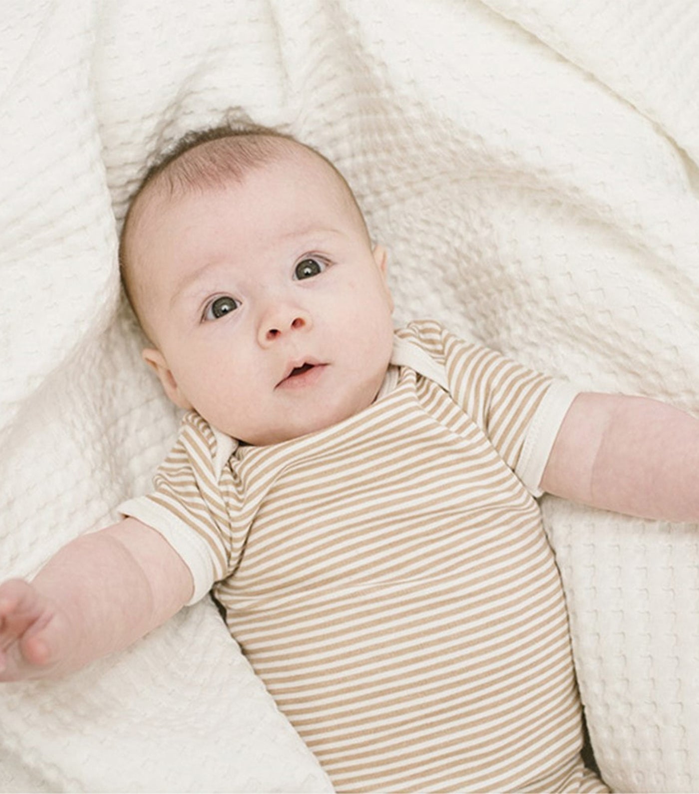 Waffle Blanket - Vanilla