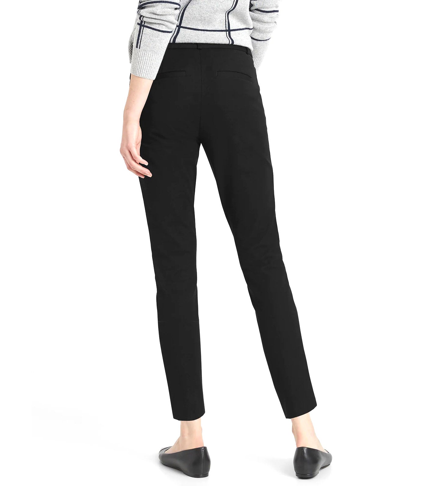 Mid-Rise Skinny Sloan Pant Black K-100