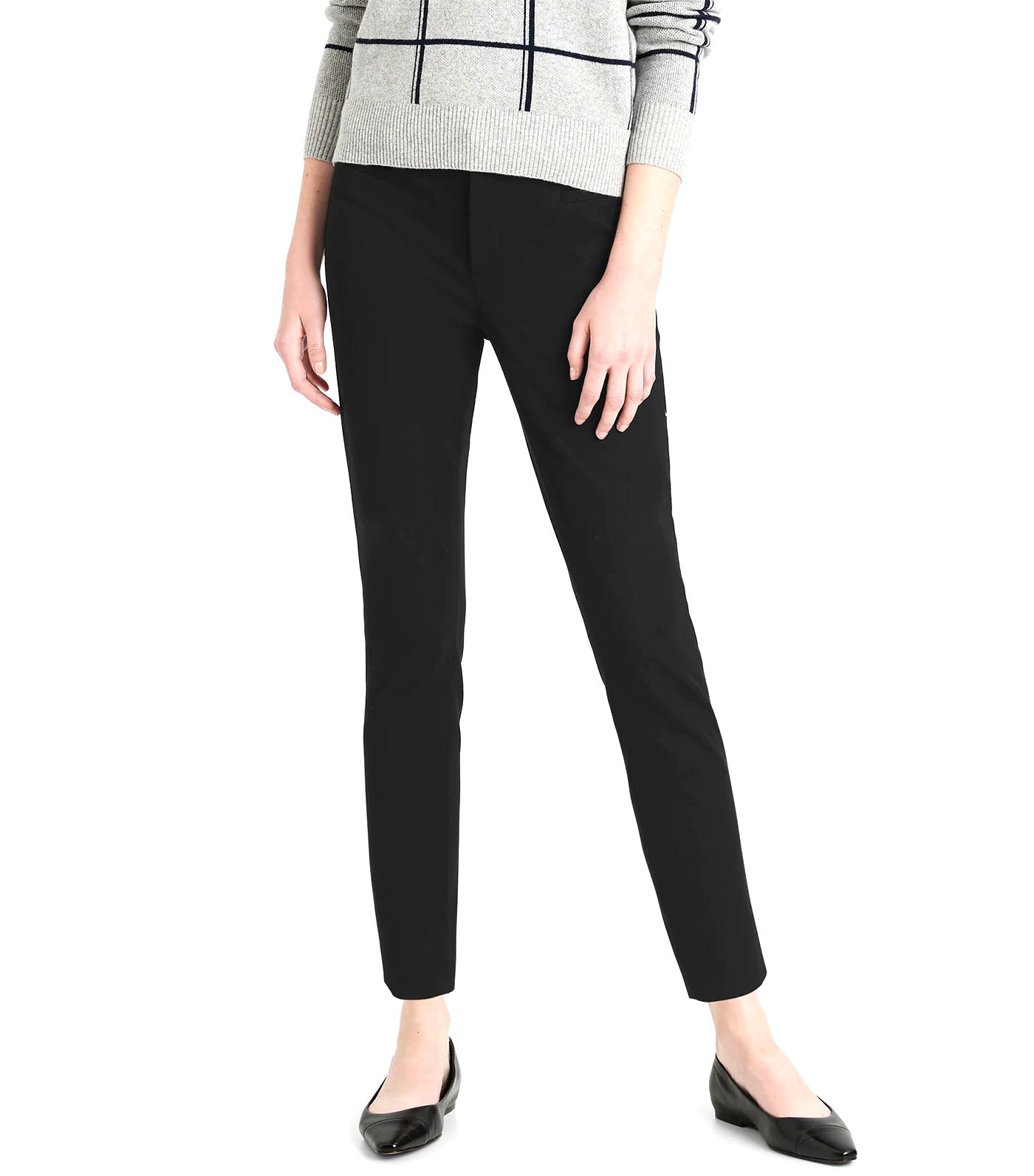 Mid-Rise Skinny Sloan Pant Black K-100