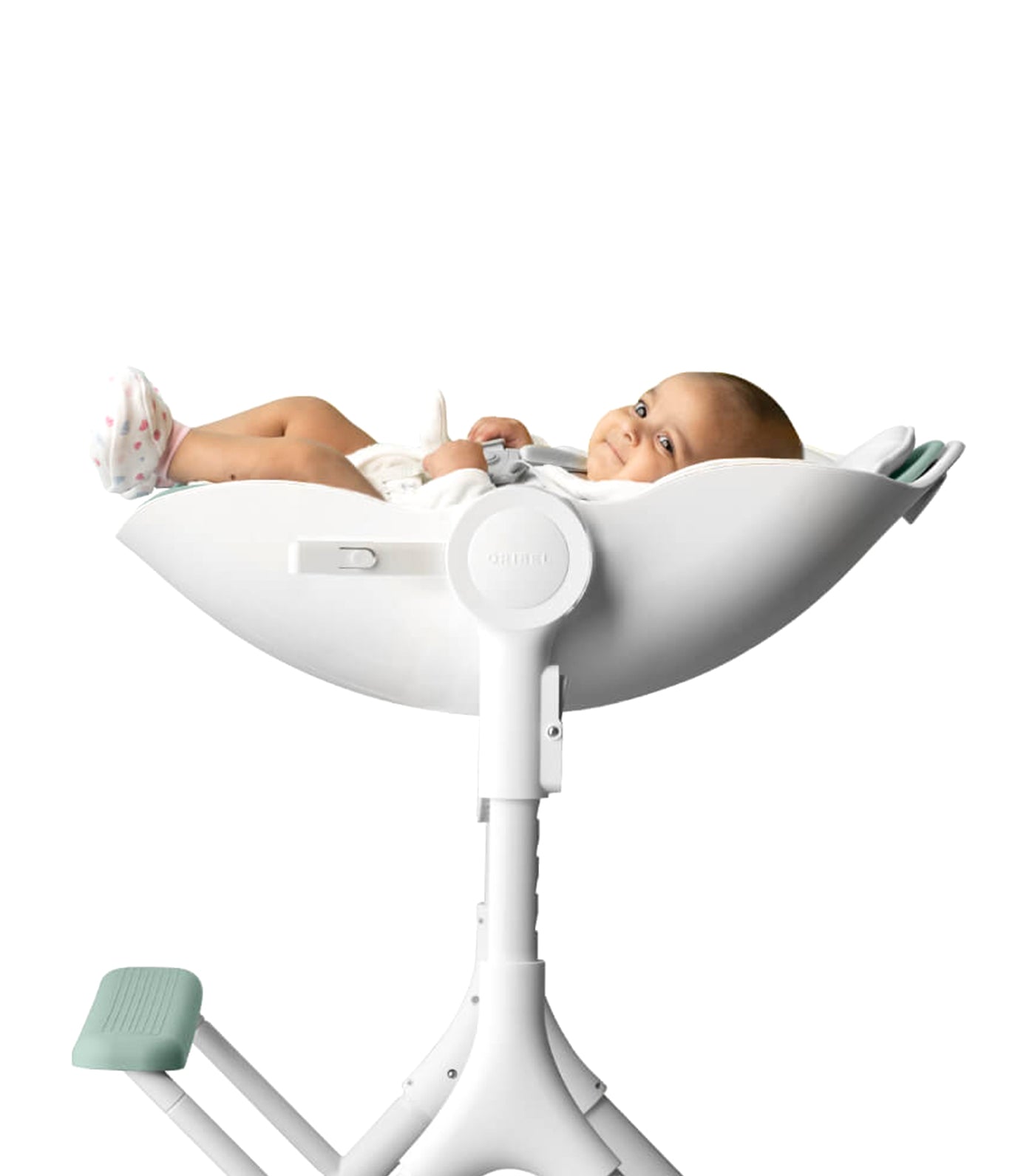 oribel avocado green cocoon z high chair