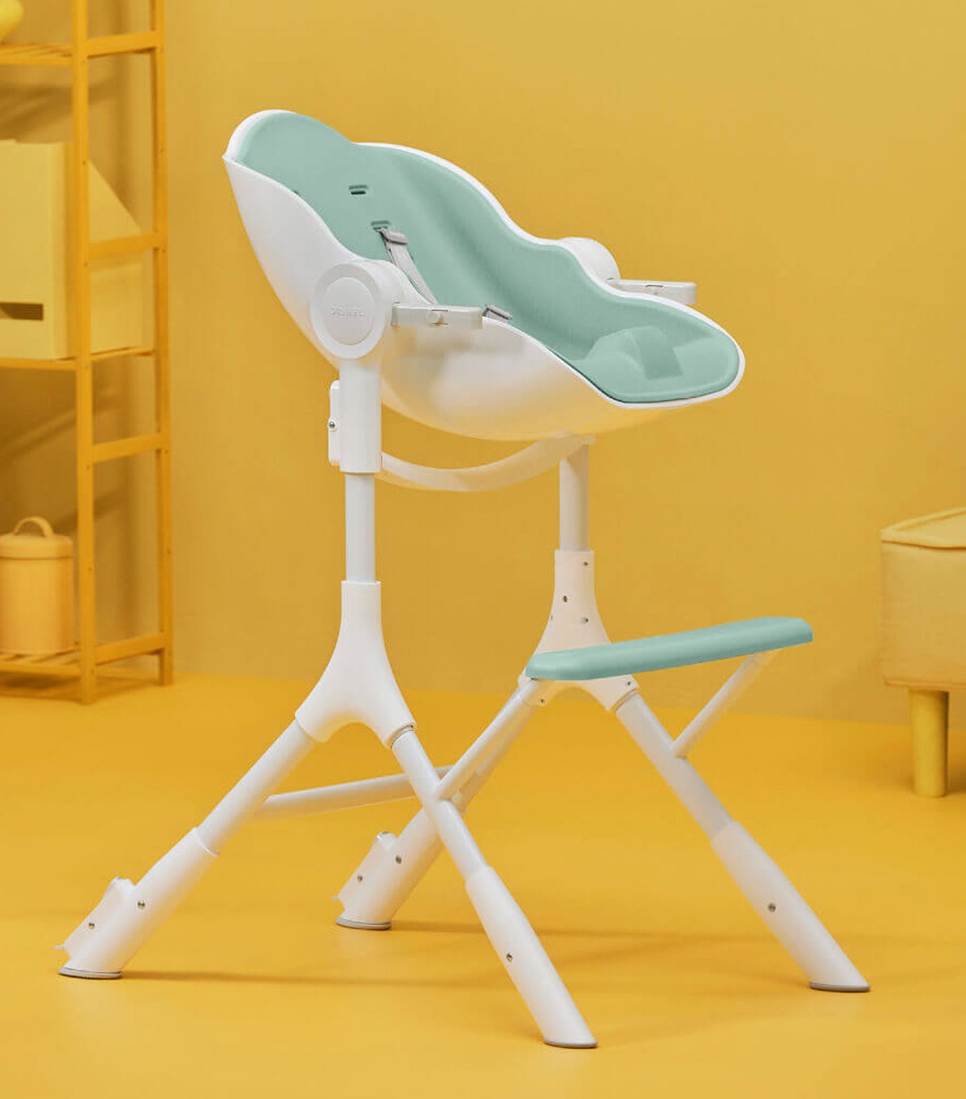oribel avocado green cocoon z high chair