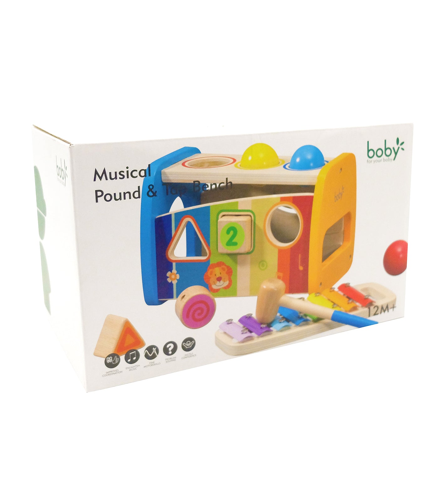 Wooden Musical Pound And Tap Bench