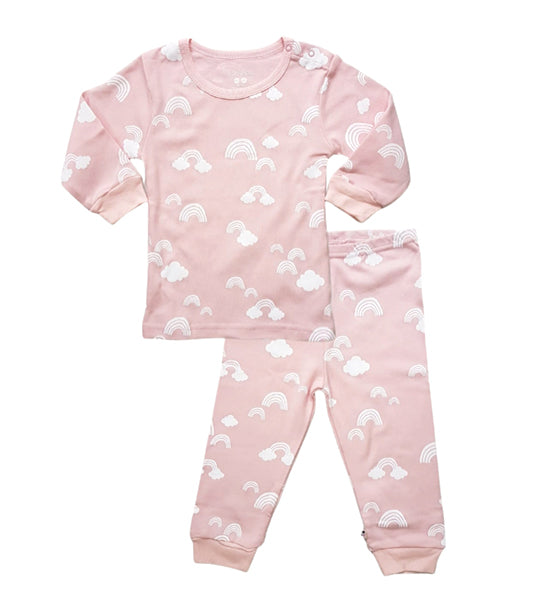 Baby Soy Rainbow Long Sleeve Lounge Set