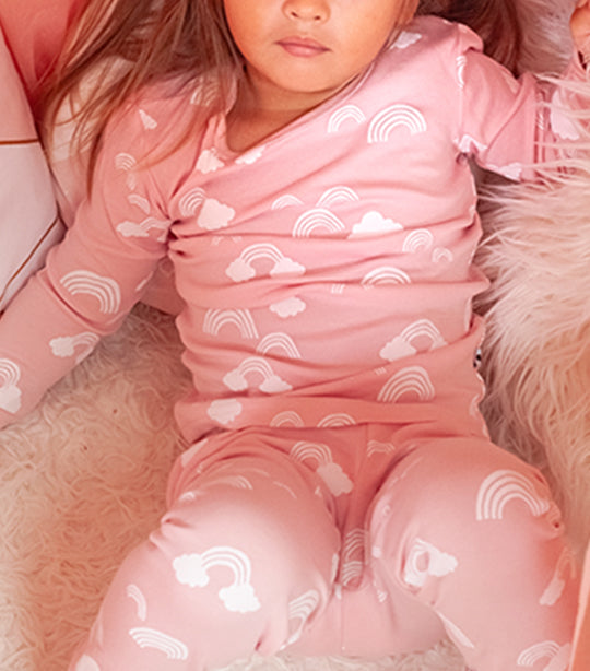 Baby Soy Rainbow Long Sleeve Lounge Set