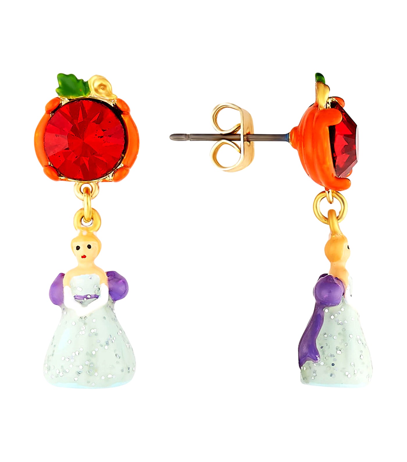 Cinderella, Pumpkin Earrings