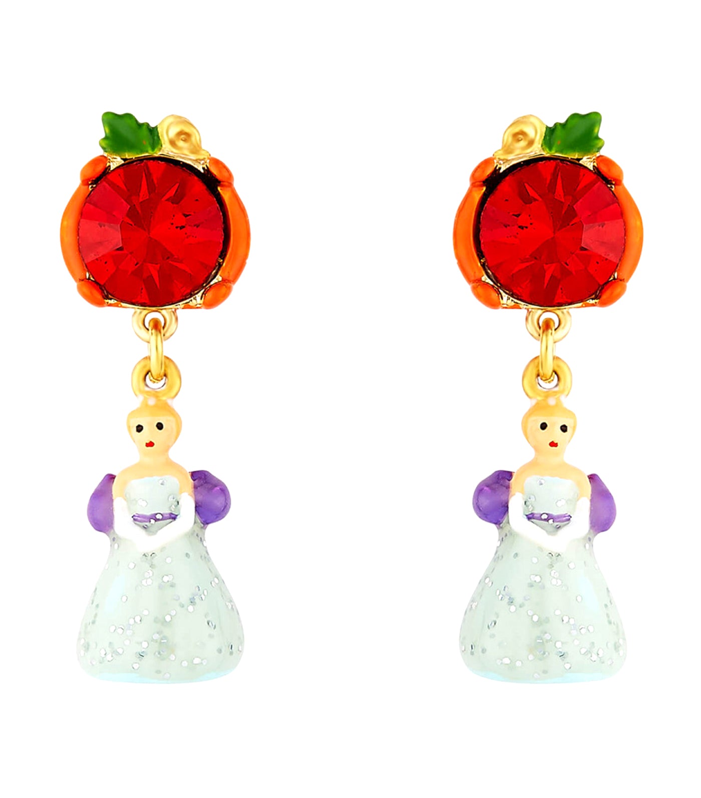 Cinderella, Pumpkin Earrings
