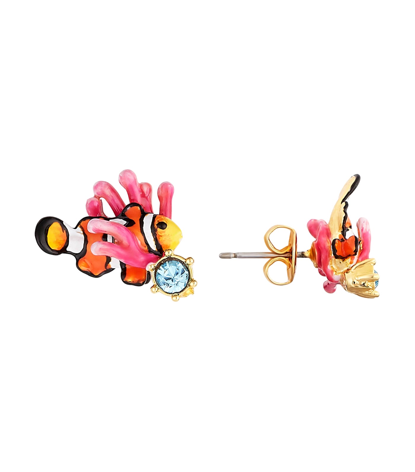 Clownfish Post Earrings