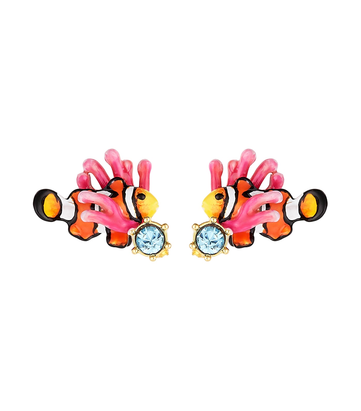 Clownfish Post Earrings