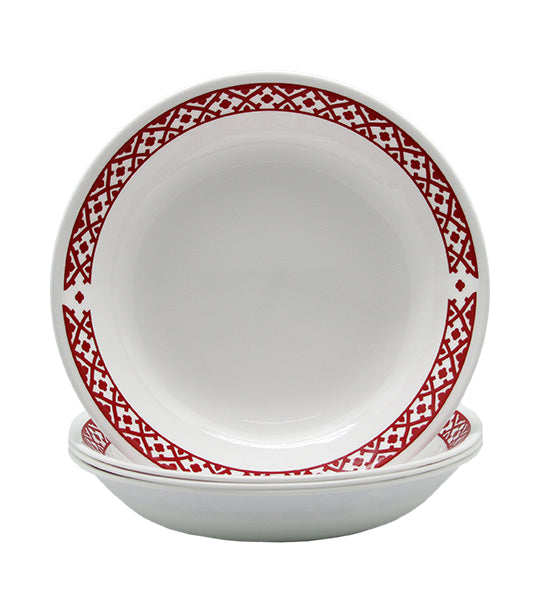 Corelle 4-Piece Soup Plate Set - Venetian Evening