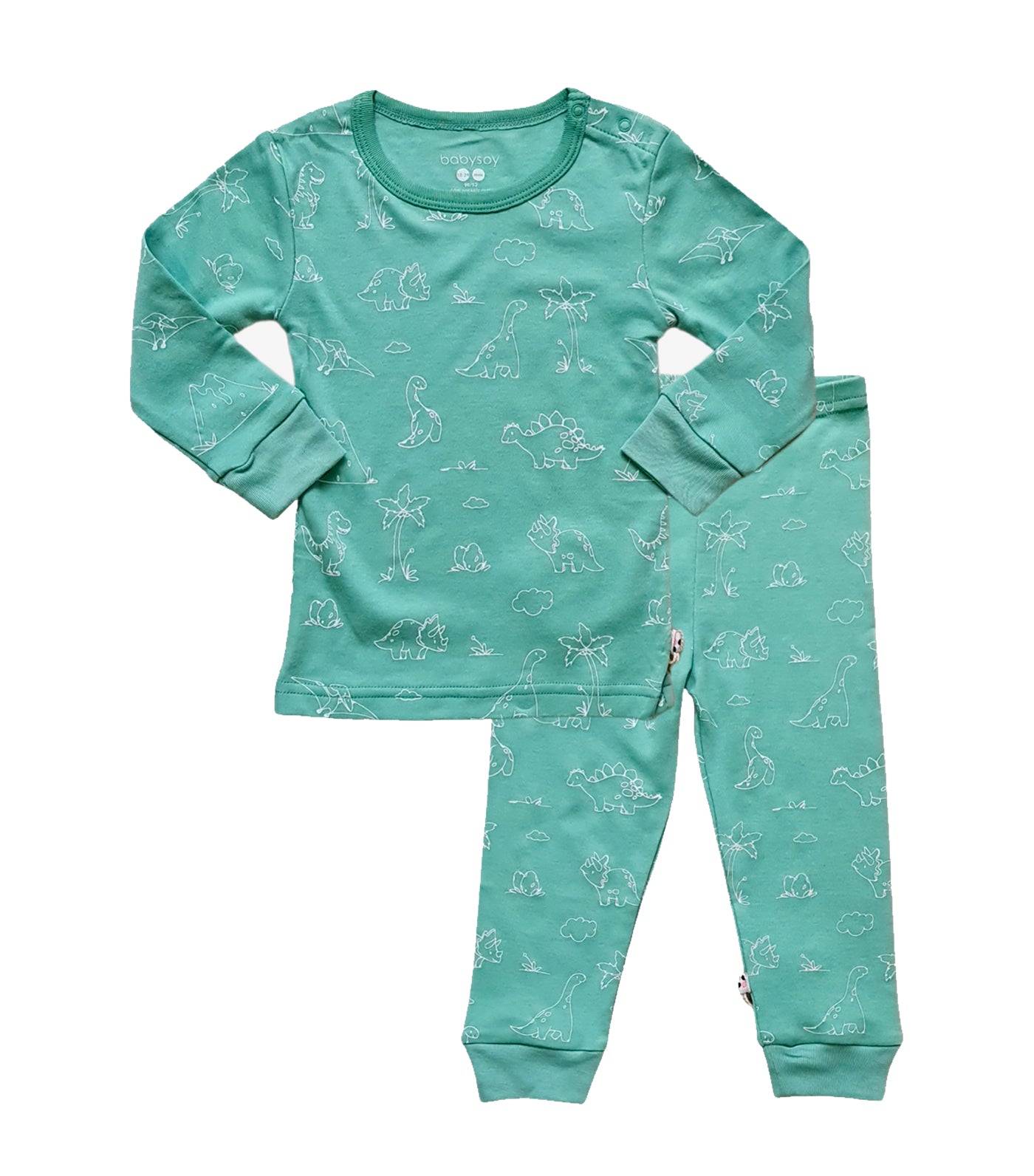Baby Soy Dino Long Sleeve Lounge Set