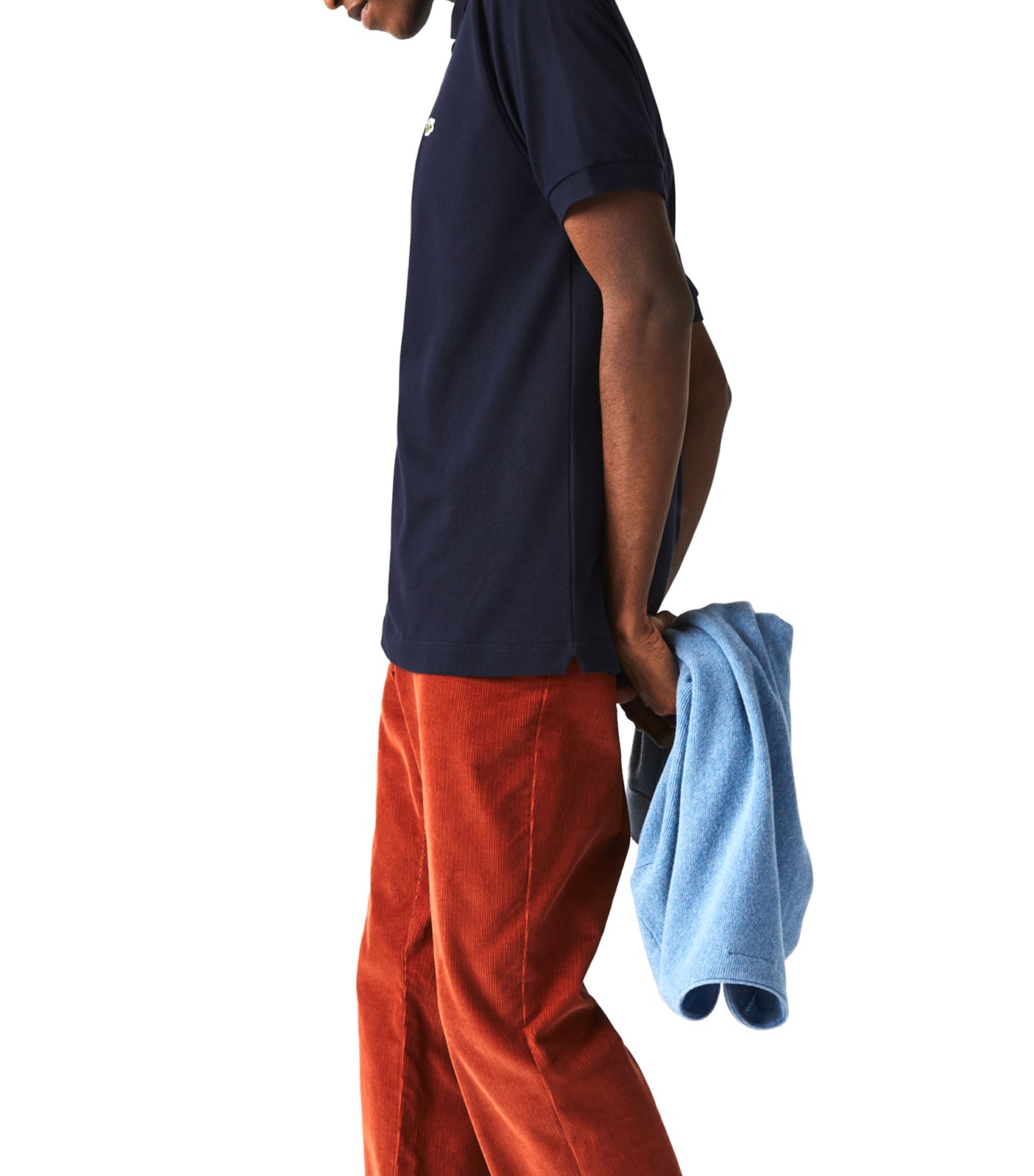 Men's Classic Fit L.12.12 Polo Shirt Navy Blue