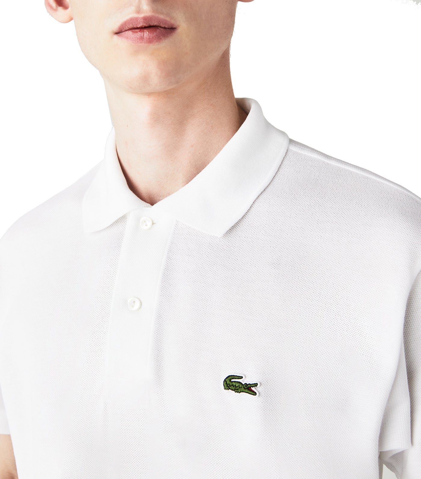 Men's Classic Fit L.12.12 Polo Shirt White