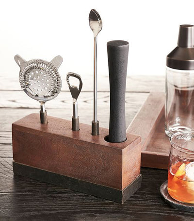 Chateau Wood Barware Collection