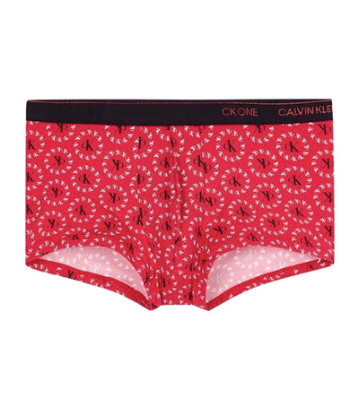 Low Rise Trunk CK One Holiday Micro Red