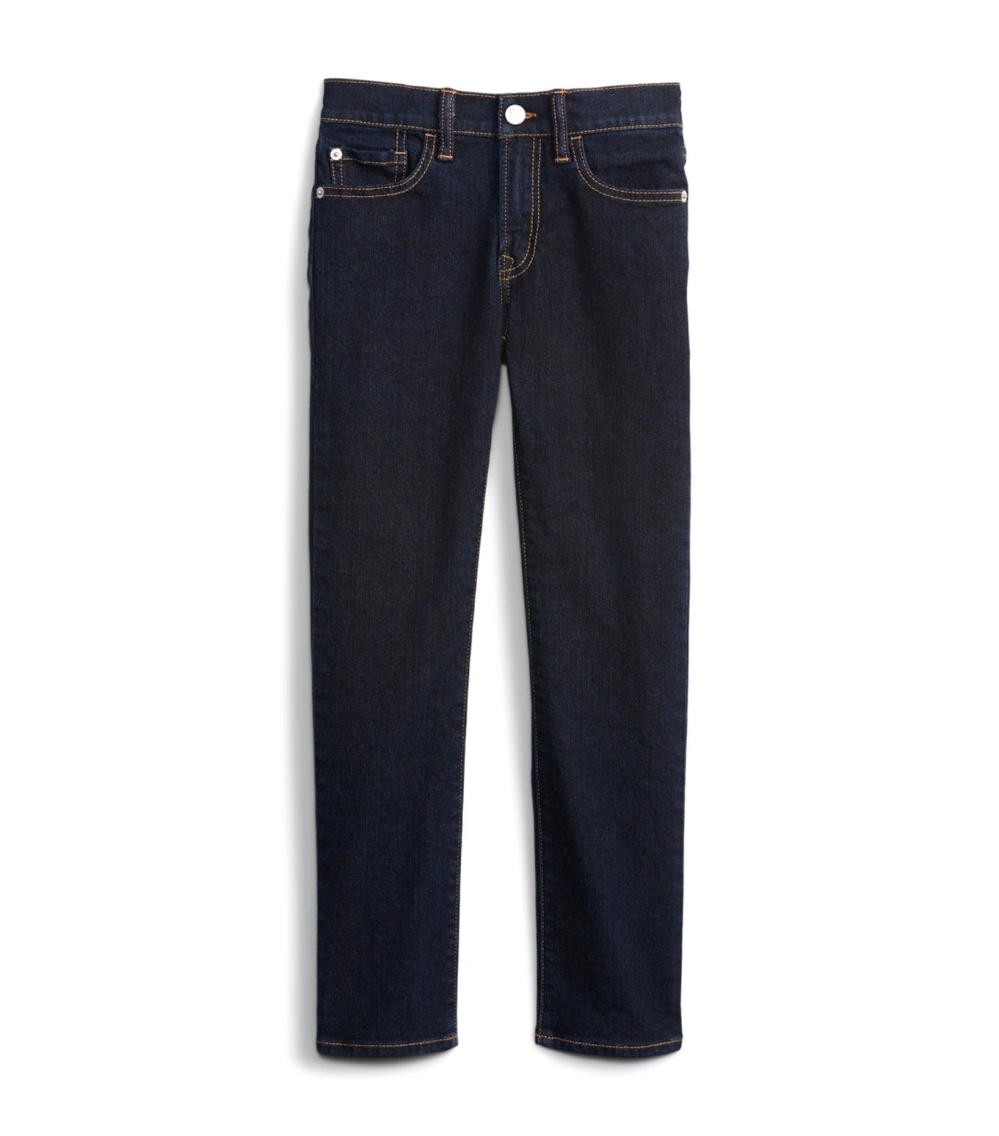 Kids Straight Jeans with Washwell - Rinse-Washed Indigo
